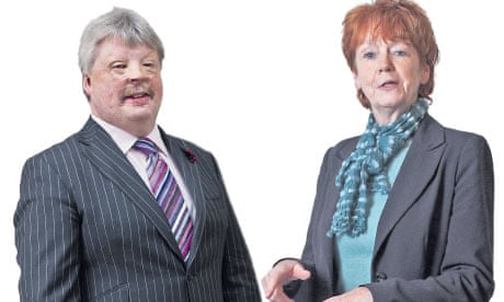 Former MP Vera Baird and Falklands veteran Simon Weston