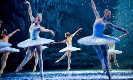 English National Ballet performing The Nutcracker in London.  