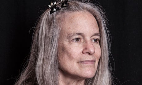Sharon Olds, American poet, photographed at the Royal Festival Hall