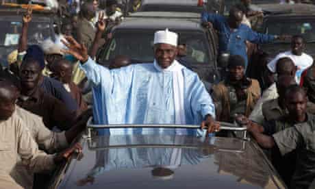 Senegal's incumbent President Wade attends a campaign rally in Dakar