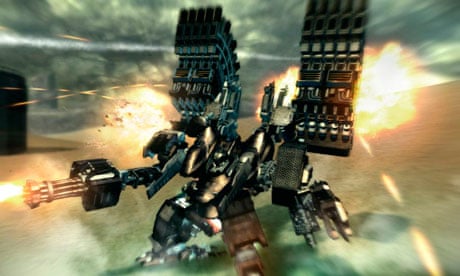 Armored Core V Review Shooting Games The Guardian Armored Core V Review Shooting Games The Guardian