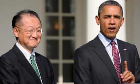 Obama and Jim Yong Kim 
