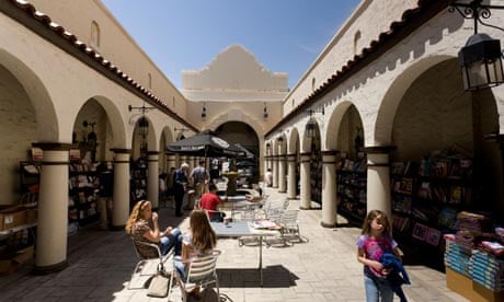 Courtyard of Historic Varsity Theater, Downtown Palo Alto, CA