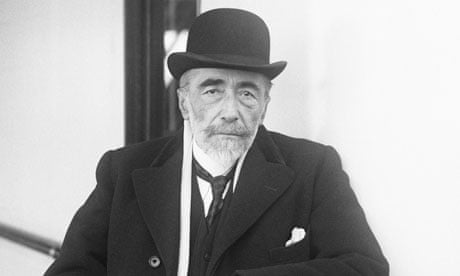 Joseph Conrad on the SS Tuscania arriving in New York, 1923.