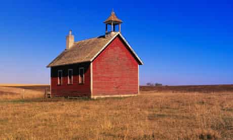 Schoolhouse on a Prairie