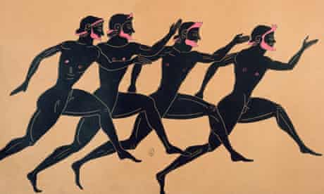 Ancient Greece, race illustration