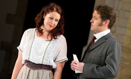 Anna Leese and Mark Stone in Eugene Onegin at Opera Holland Park, London