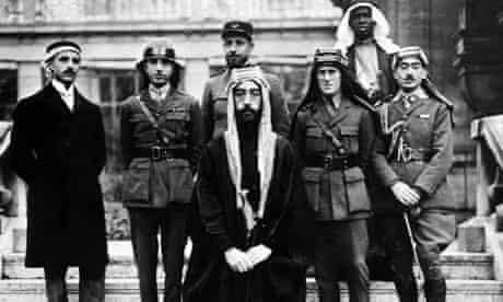 Emir Faisal and Lawrence of Arabia