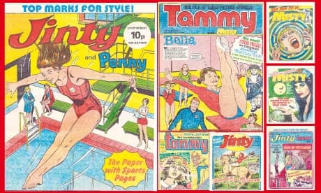 460px x 276px - Jinty, Tammy, Misty and the golden age of girls' comics | Comics and  graphic novels | The Guardian