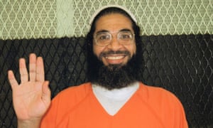 Shaker Aamer, photographed in 2012 at Guantanamo Bay