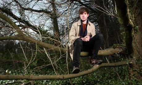 James Blake photographed in north London for the Observer by Richard Saker