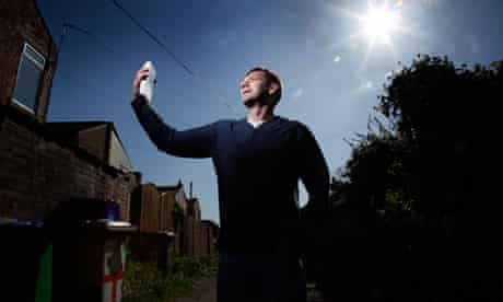 Robin Davies from Middleton, who used an energy smart meter as part of a British Gas trial.