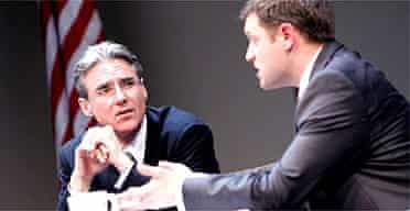 Michael Praed and Joe Shaw in Killing Castro, Yvonne Arnaud, Guildford