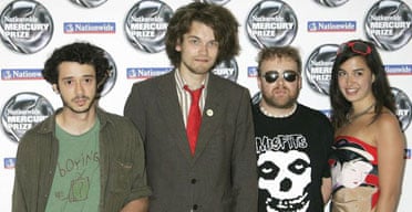 Guillemots, nominated for the 2006 Mercury prize