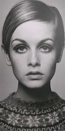 Photo of Twiggy by Barry Lategan, donated for auction to benefit Help the Hospices