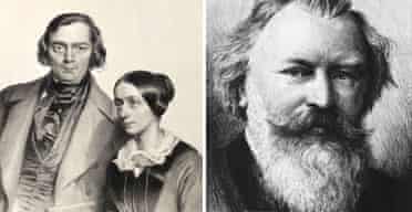 Robert and Clara Schumann and Johannes Brahms