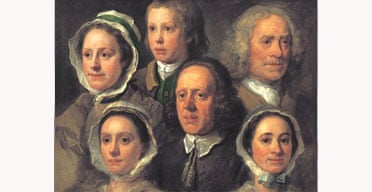 William Hogarth's Heads of Six of Hogarth's Servants