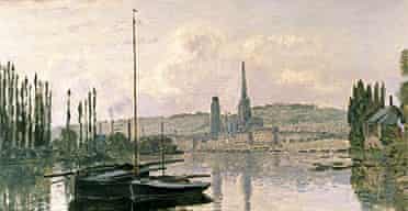 Monet: View of Rouen, 1872