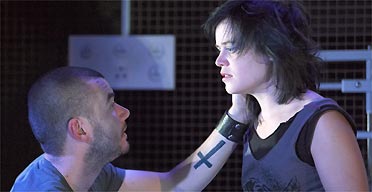 Sebastien Lawson and Gemma Brockis in Speed Death of the Radiant Child