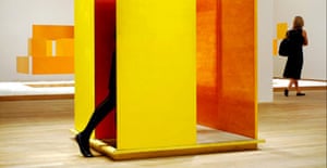 An installation by Helio Oiticica at Tate Modern