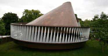 Serpentine Gallery Pavilion designed by Kjetil Thorsen and Olafur Eliasson