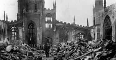 Coventry after its destruction in the second world war
