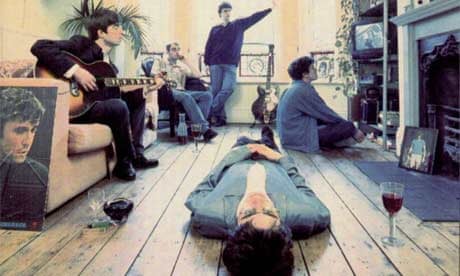 Brian Cannon's cover design for Oasis's Definitely Maybe album