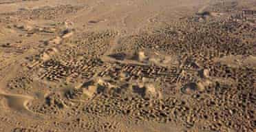 Umm al-Ajarib archaeological site in southern Iraq