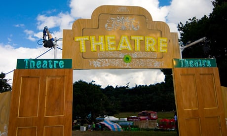 Theatre area at Latitude festival 2008