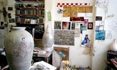 Grayson Perry's studio