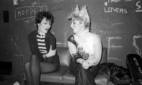 Siouxsie Sioux and Jordan at Eric's in Liverpool in 1978