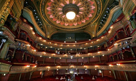 Auditorium of the Grand theatre, Leeds
