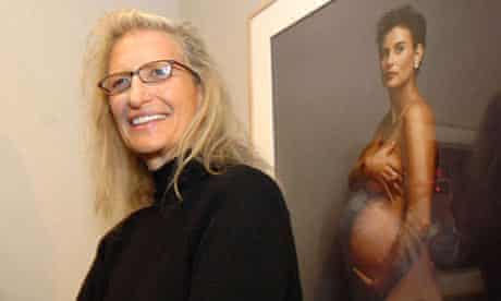  Annie Leibovitz, American photographer at her exhibition Annie Leibovitz: A Photographer's Life, 1990 2005 at the Legion of Honor museum, San Francisco, America