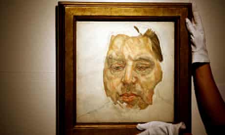 Art market boom slows, but Lucian Freud's Francis Bacon makes 'astronomical' £5.4m | The art