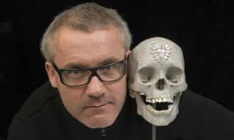 Damien Hirst skull