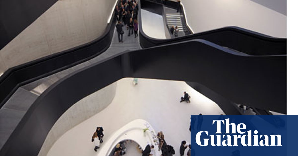 Zaha Hadid S Stairway Into The Future Art And Design The Guardian