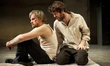 Marc Warren and Paul Ready in The Pillowman at Curve