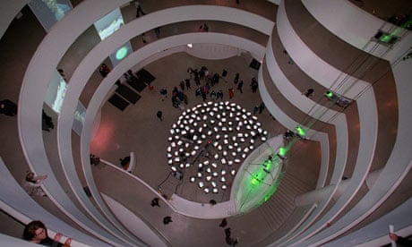 Frank Lloyd Wright's Guggenheim museum, New York