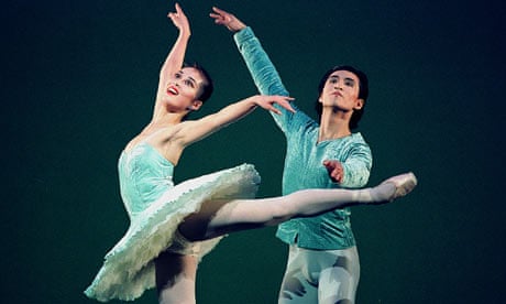 Nao Sakuma and Chi Cao in The Seasons, Birmingham Royal Ballet 2001