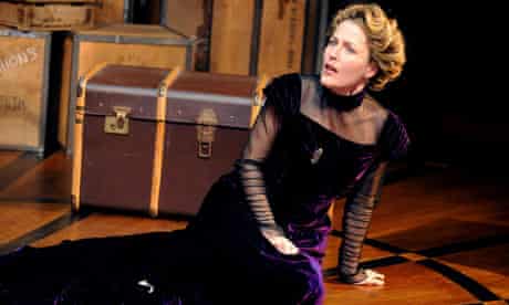 Gillian Anderson as Nora in A Doll's House at the Donmar Warehouse