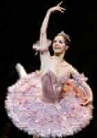 Darcey Bussell as Princess Aurora in the Royal Ballet's Sleeping Beauty in 2003