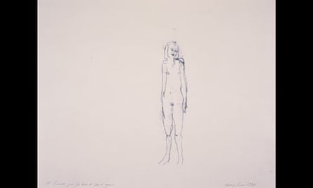 Tracey Emin's If I Could Just Go Back and Start Again,&#13;1995