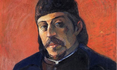 Self-Portrait with a Palette by Paul Gauguin