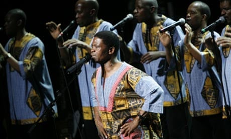 Ladysmith Black Mambazo performs in New York City
