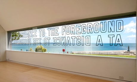 Lawrence Weiner: At a Distance to the Foreground