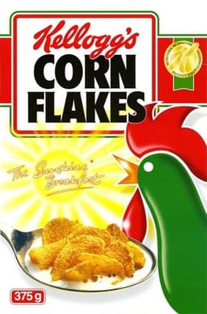 Corn Flakes: Corn Flake packet in the 1990s