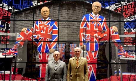 Gilbert and George Jack Freak Pictures at the White Cube