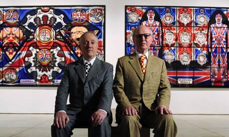 Gilbert and George at Jack Freak Pictures at White Cube