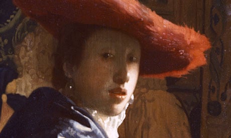 The Girl with a Red Hat by Jan Vermeer