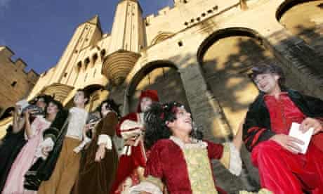 Avignon festival - Palais des Papes